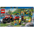 LEGO 60412 4x4 Brandweerauto met Reddingsboot